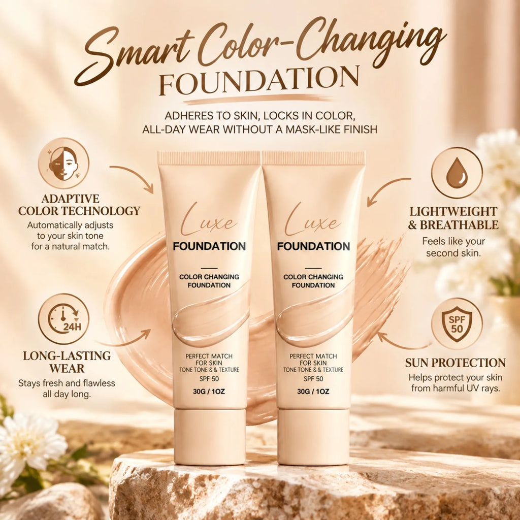 VIARELINE Color Changing Foundation SPF50 | Natural Finish Color Changing Foundation Nixie