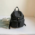 Korean-Style Casual Nylon Backpack – Commute & College Casual Backpack Nixie Black