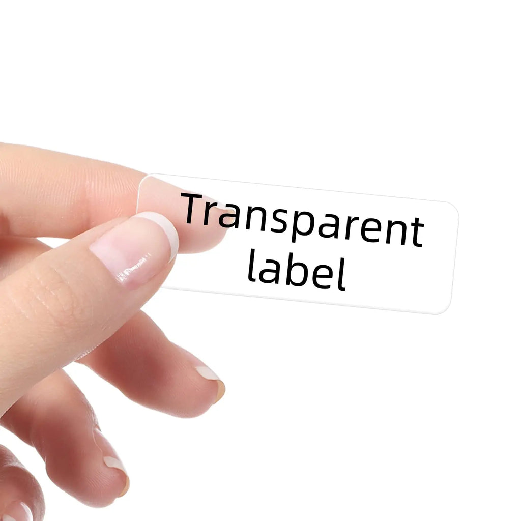 Niimbot Transparent Thermal Labels – D11 D110 D101 Waterproof Thermal Label Paper Nixie