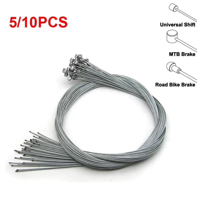 Stainless Steel MTB Bike Brake & Shift Inner Cable 2100mm Bike Brake Cable Nixie