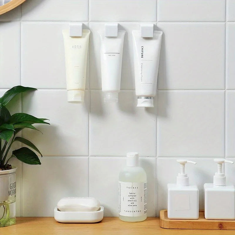 3-Pack Wall Mounted Toothbrush & Toothpaste Holder – No Drill