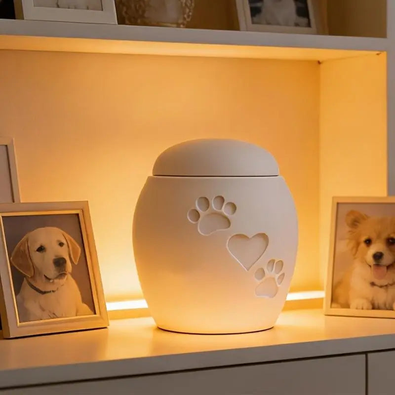 3D Printed Pet Memorial Urn | Biodegradable PLA Ash Keepsake Pet Memorial Urn Nixie