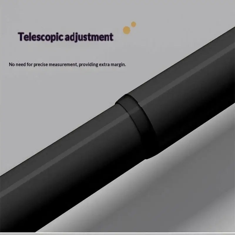 No-Drill Adjustable Tension Rod – Heavy Duty Telescopic Pole Telescopic Tension Rod Nixie