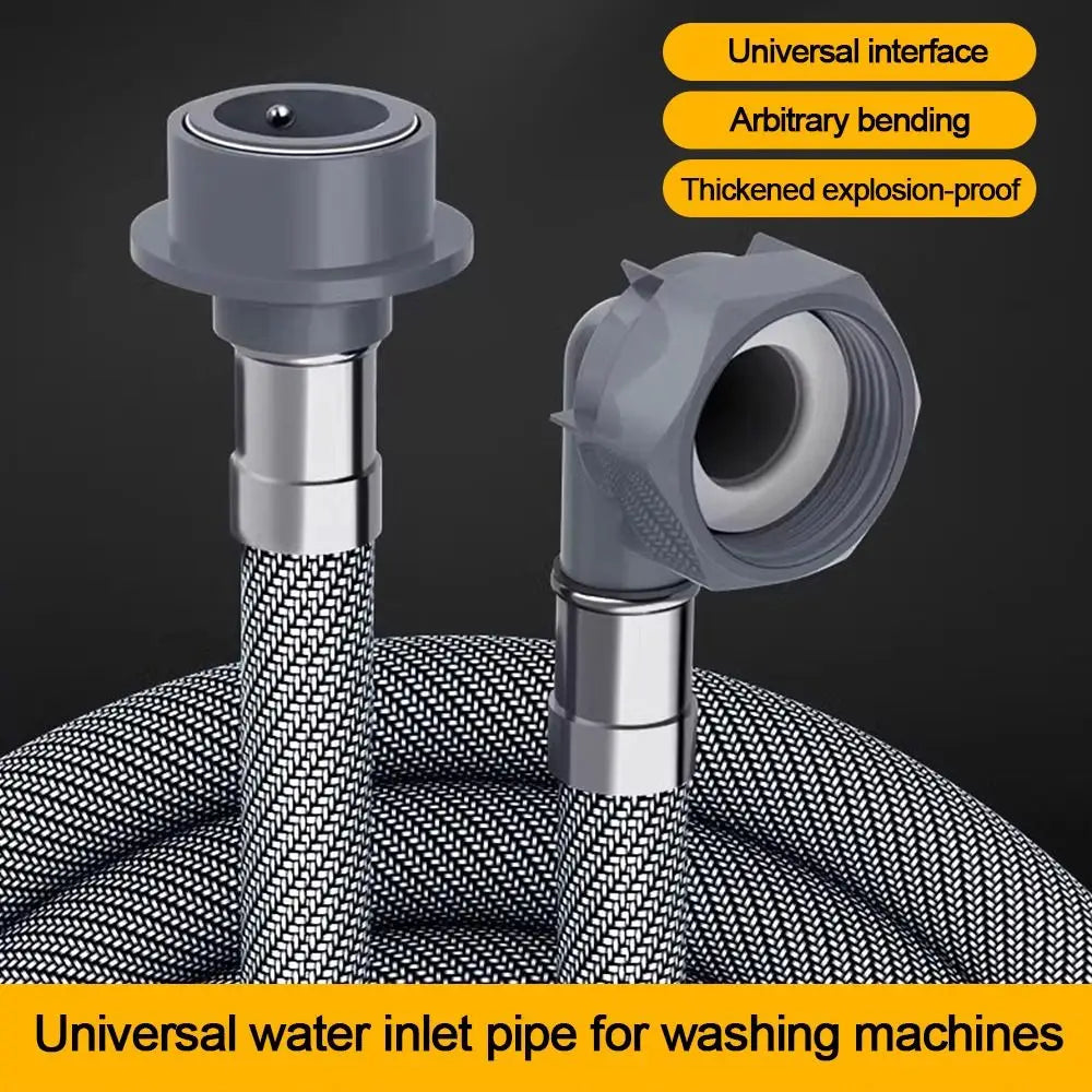 Washing Machine Water Inlet Hose with 90° Bend – G 3/4" Washing Machine Hose Nixie