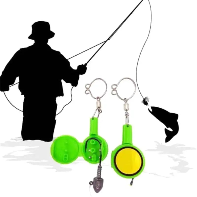 Fast Tie Fishing Knot Tying Tool with Line Cutter – 2 Pcs Fishing Knot Tool Nixie