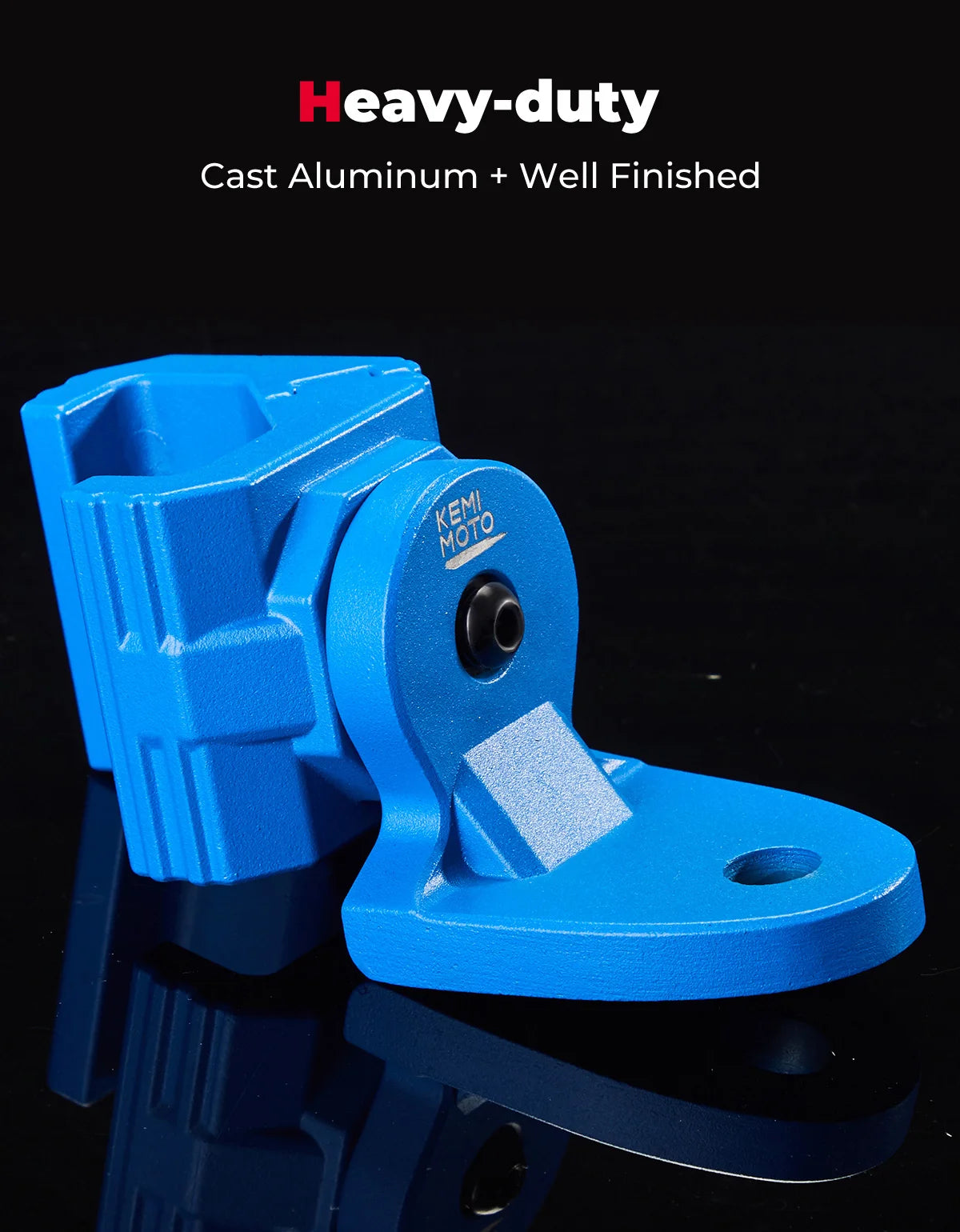 UTV Pro-Fit Cage Whip Light Flag Mount Bracket – Cast Aluminum UTV Light Mount Bracket Nixie