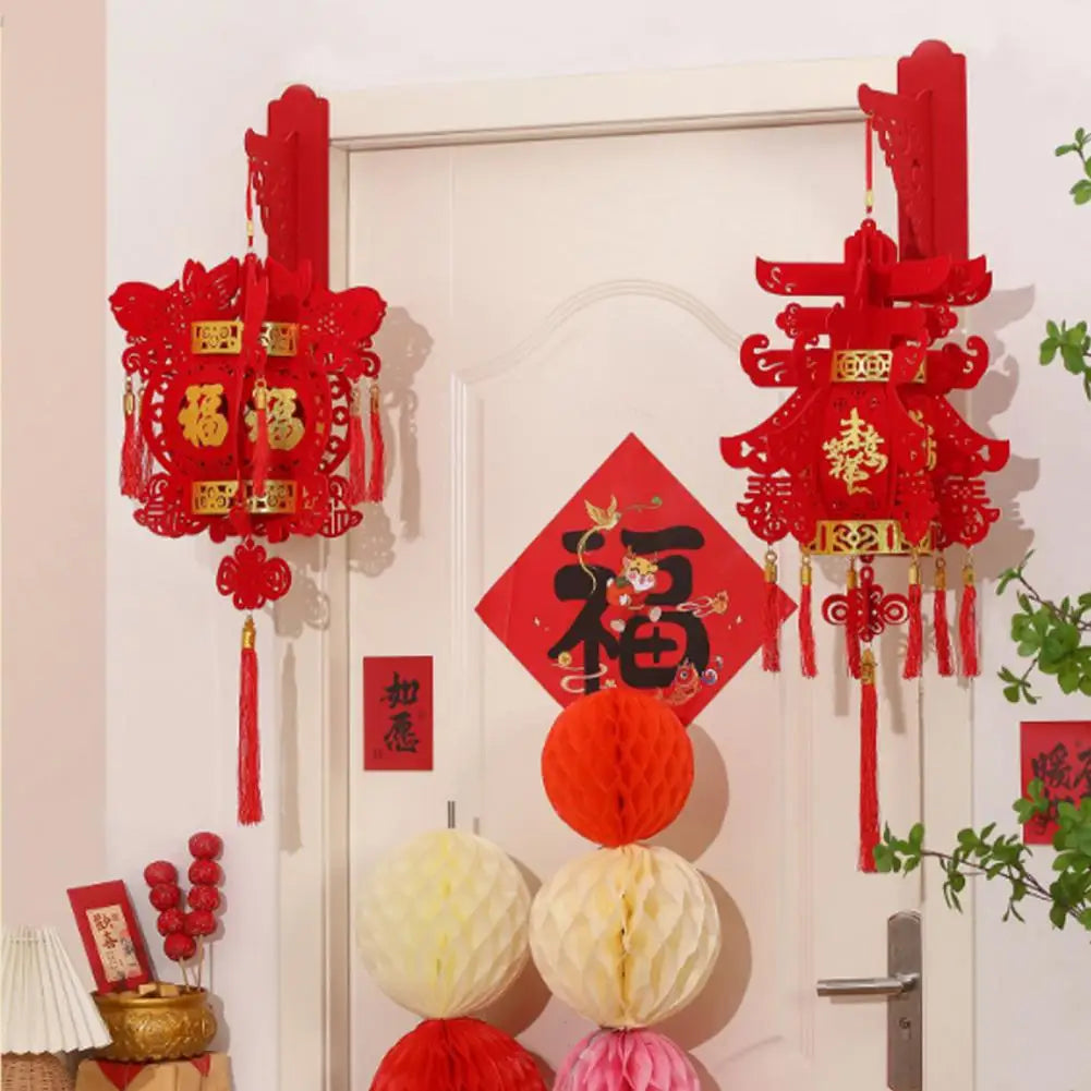 2026 Chinese New Year Horse Lantern | Traditional Palace Decor Festive Hanging Lantern Nixie