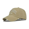 New York EST.1626 Vintage Washed Cotton Baseball Cap Baseball Cap Nixie khaki