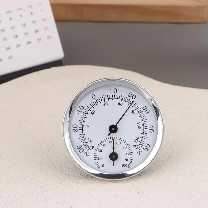 Mini Analog Thermometer Hygrometer – Home Temp & Humidity