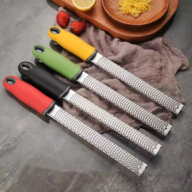 Stainless Steel Cheese & Fruit Grater | Chocolate Lemon Zester Kitchen Grater Zester Nixie