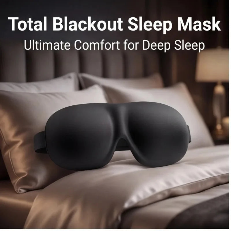 Nixie 3D Blackout Sleep Mask – Breathable & Adjustable