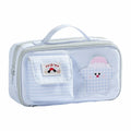 Kawaii Large Capacity Pencil Case 9-Layer Divided Pouch Pencil Case Nixie Blue