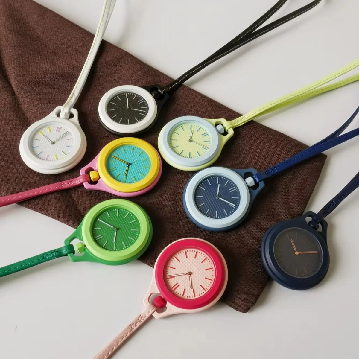 REBIRTH Round Hanging Quartz Watch Backpack Pendant Clock Pendant Quartz Watch Nixie