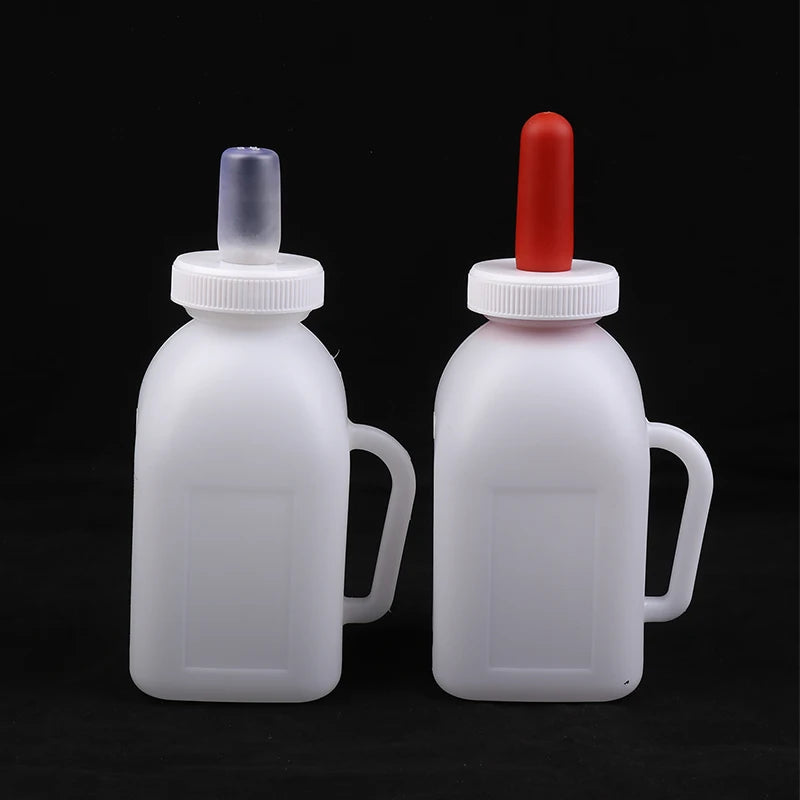Calf Milk Feeder Bottle with Rubber Nipple 1–5L | Livestock Livestock Feeder Bottle Nixie