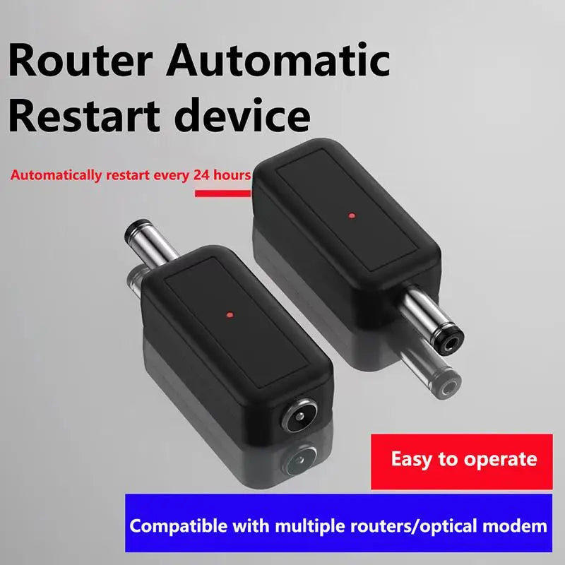 DC WiFi Auto Reboot Device 24H Smart Router Restart Tool Router Reboot Controller Nixie