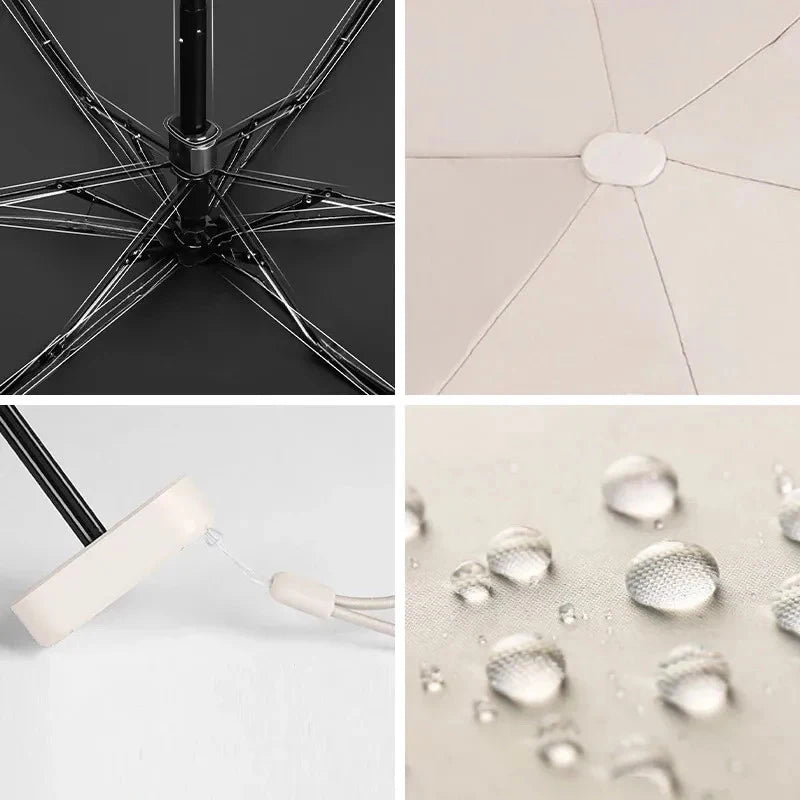 Mini Capsule Umbrella UPF 50+ Portable Travel Parasol | Sun & Rain Compact Travel Umbrella Nixie