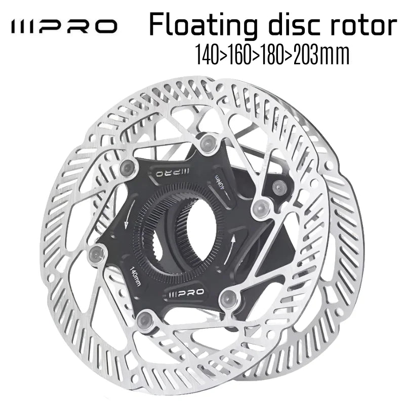 IIIPRO Centerlock Disc Rotor MTB Road Bike 140-203mm Bicycle Brake Rotor Nixie