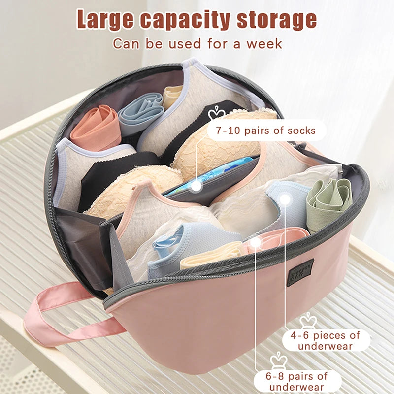 Travel Clothes Organizer Bag – Underwear, Bra & Socks Divider Travel Organizer Bag Nixie