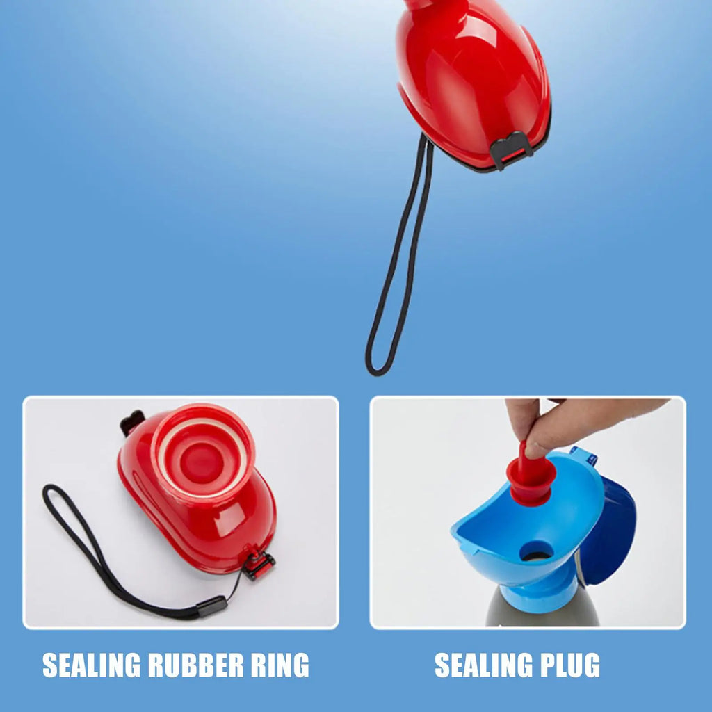 Portable Unisex Urinal Bottle with Lid & Funnel | Travel