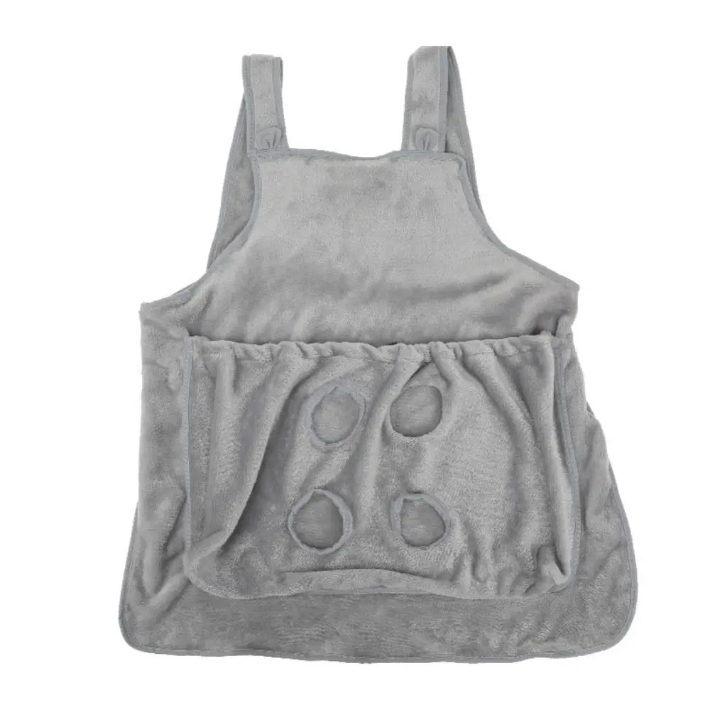 Ultra Soft Cat Carrier Apron – Plush Chest Pouch for Cats Cat Carrier Apron Nixie