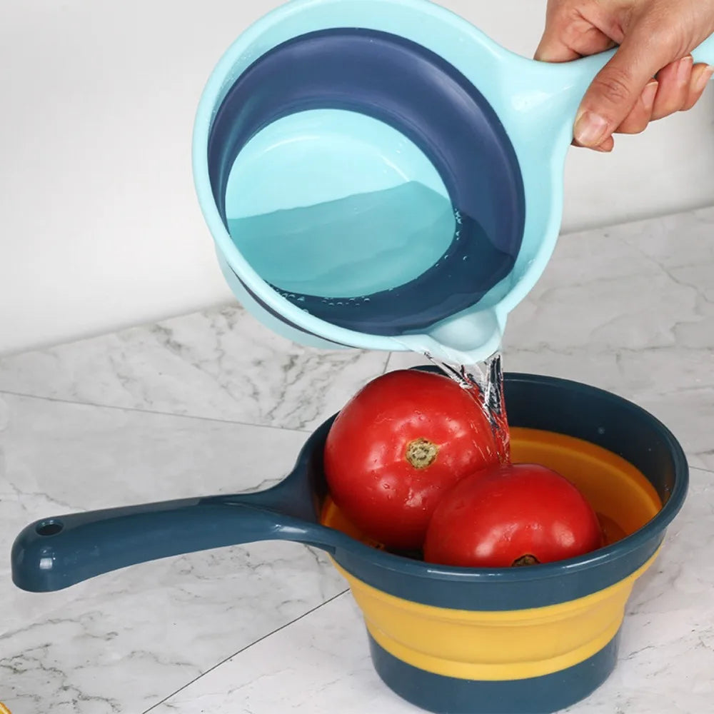 Foldable Water Scoop Large Capacity Multi-Purpose Kitchen Ladle