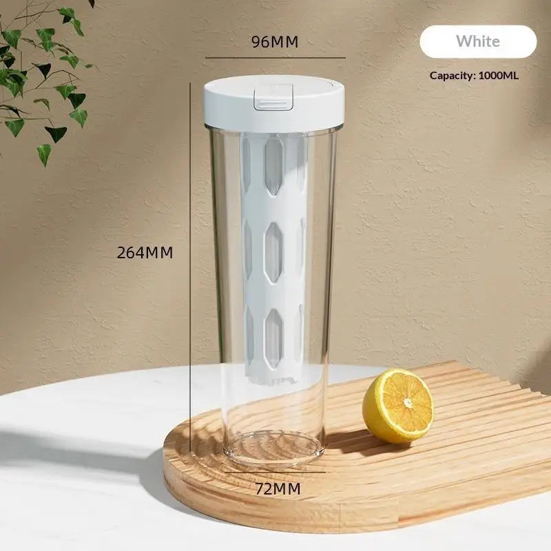 1L Cold Brew Coffee Maker & Fruit Infuser Bottle | BPA-Free Cold Brew Infuser Bottle Nixie A2
