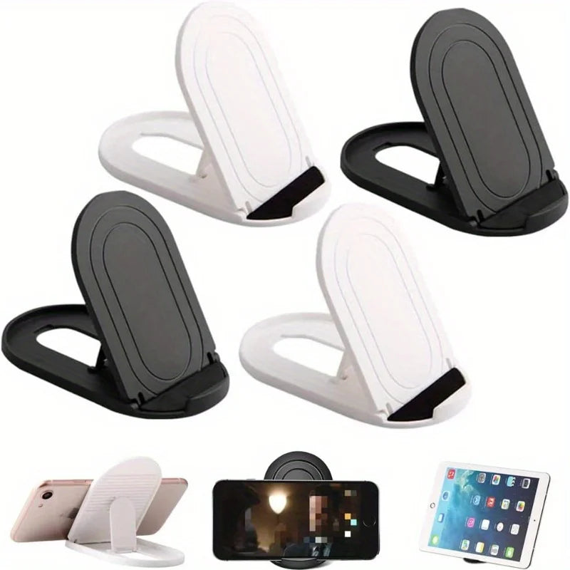 3-Pack Adjustable Folding Phone Stand – Multi-Angle Desk Holder Phone Tablet Stand Nixie