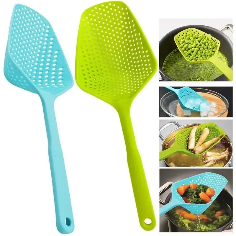 Slotted Spatula Strainer Spoon | Kitchen Colander Tool