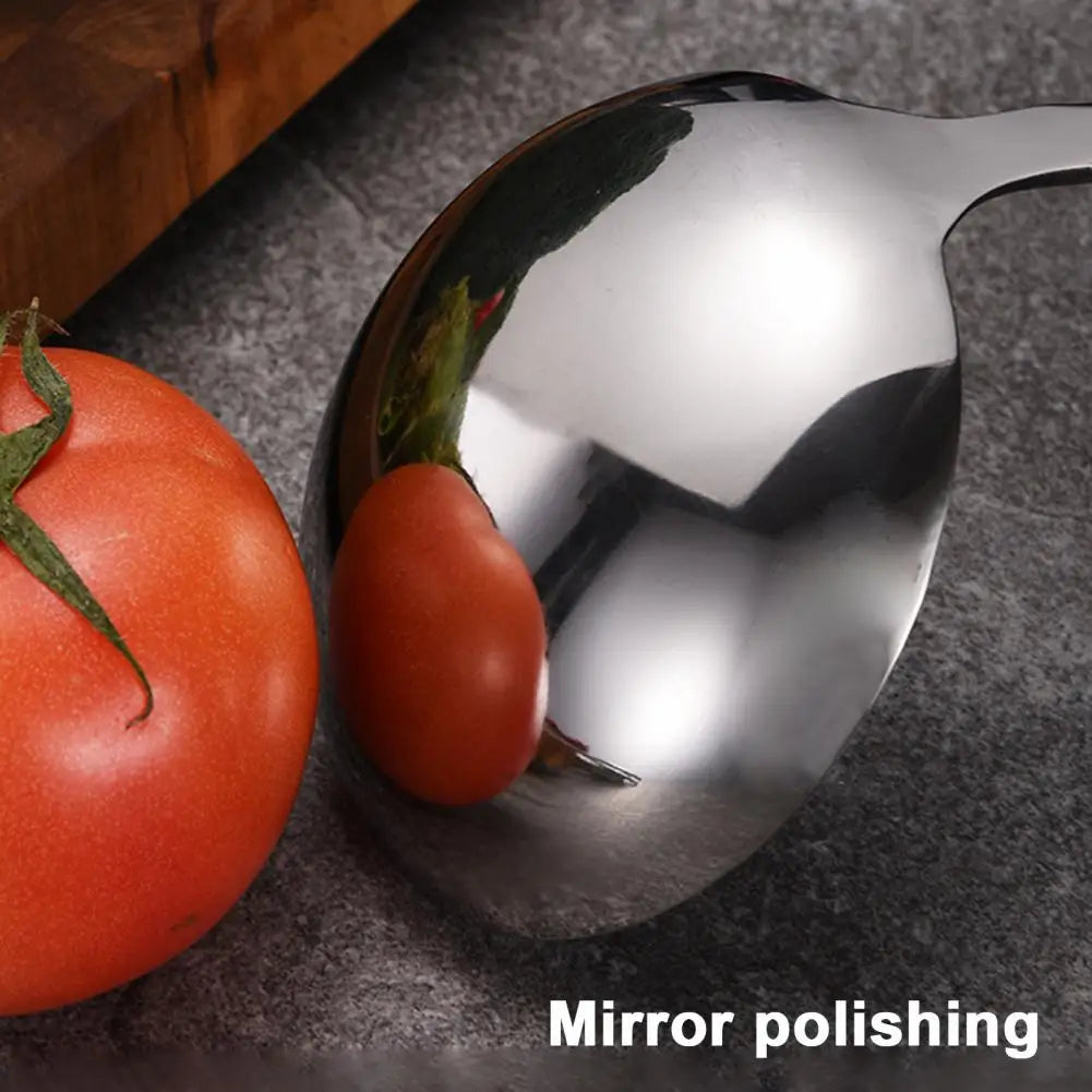 Stainless Steel Kitchen Utensils Set – Curved Handle Mirror Finish Kitchen Utensils Set Nixie