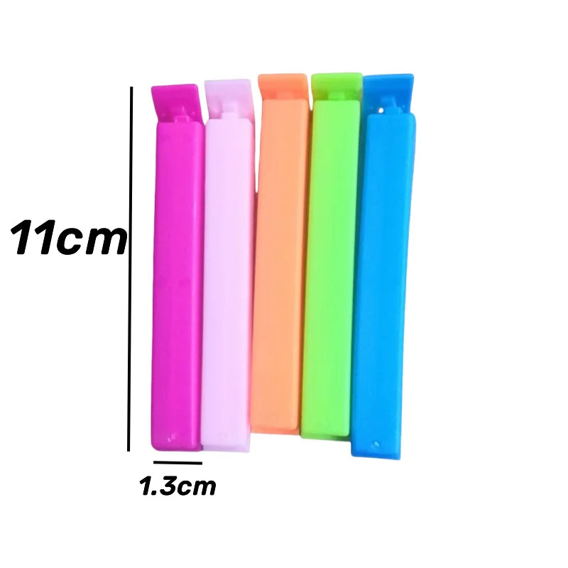 Reusable Plastic Bag Sealing Clips – Food & Snack Saver 5-30Pcs Food Bag Clips Nixie