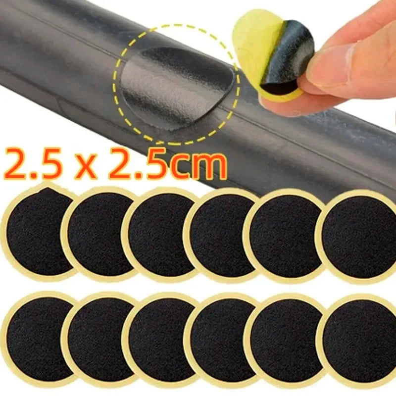 Glue-Free Bicycle Tire Repair Patches – 10, 20 or 30 Pack Bicycle Tire Patches Nixie