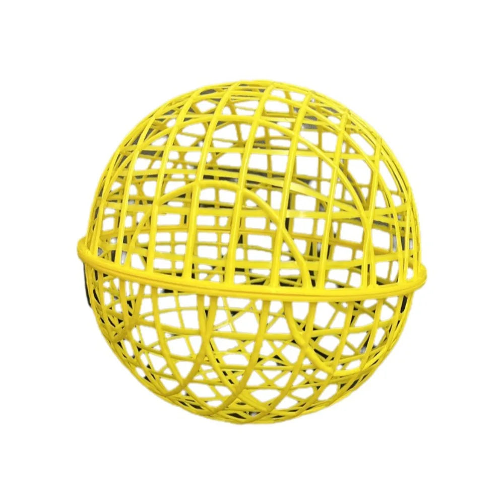 Portable Ventilated Chicken Ball Cage | Backyard & Farm Chicken Ball Cage Nixie Yellow 30cm