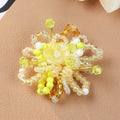Beaded Lily of the Valley Flower Cluster DIY Earring Patches (2 Pc)