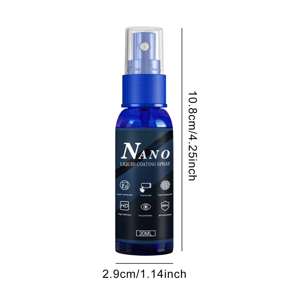 Liquid Screen Protector Spray – 9H Hydrophobic Coating 30ml Screen Protector Spray Nixie
