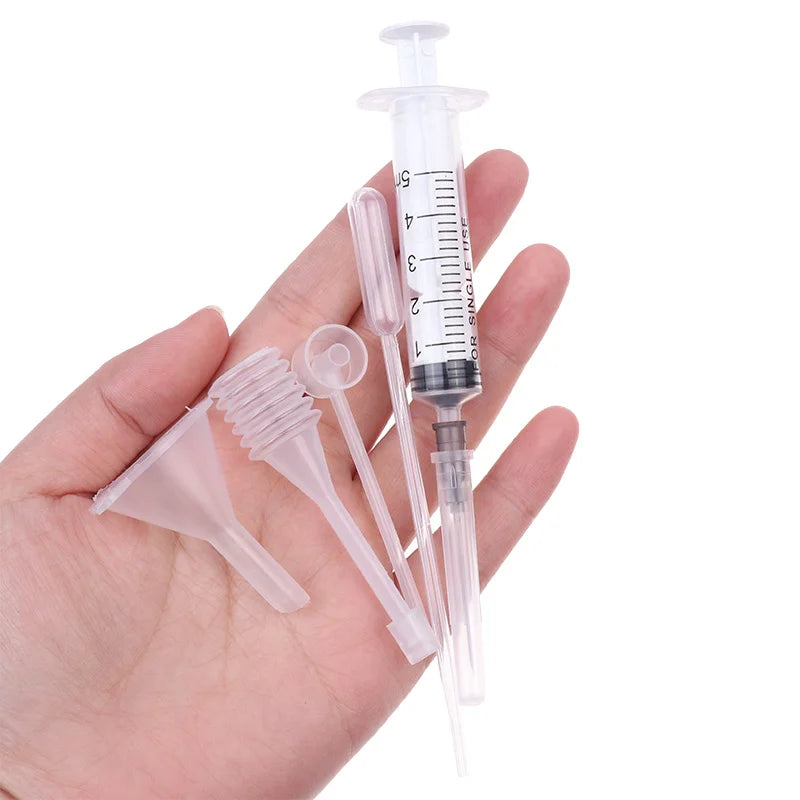 6-Piece Perfume Refill Tool Set – Funnel, Dropper & Syringe Perfume Refill Kit Nixie