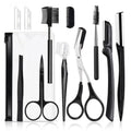 Eyebrow Trimmer Set – Scissors, Tweezers, Razor & Comb Kit