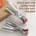 Stainless Steel Hot Bowl Holder Dish Gripper & Pot Tongs Bowl Gripper Tongs Nixie Default Title