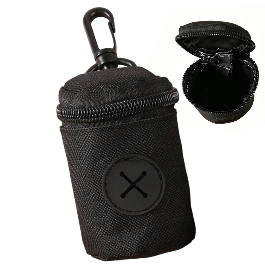 Dog Poop Bag Holder Zipper Clip Pouch – Oxford Cloth Dog Bag Dispenser Nixie