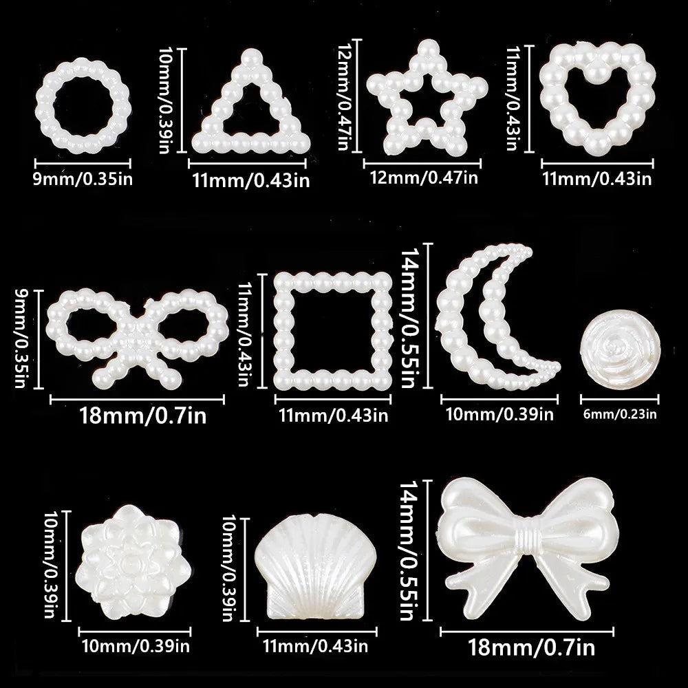 20g Baroque Imitation Pearl Beads – DIY Jewelry Making Jewelry Craft Beads Nixie