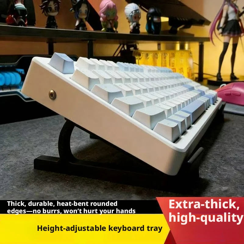 Ergonomic Keyboard Riser Stand – Anti-Slip, Multi-Color