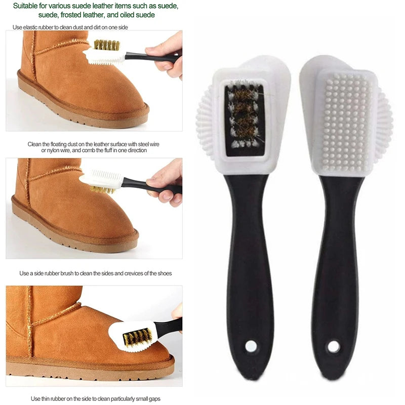 Multifunctional Suede Shoe Brush – Boots & Sneaker Cleaner