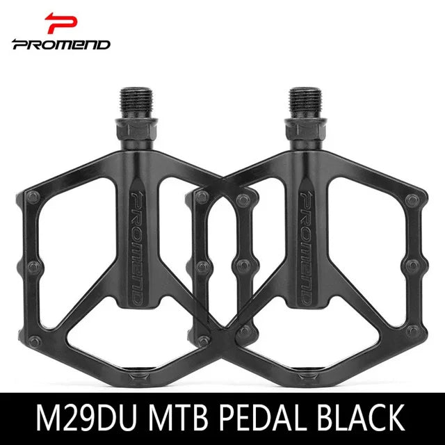 PROMEND Ultralight Flat Bike Pedals R27 M29 DU Bearing MTB BMX Flat Bike Pedals Nixie MTB Pedal M29