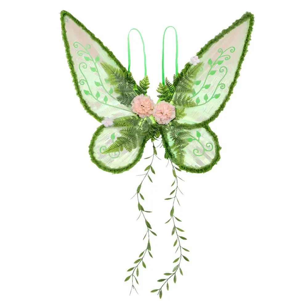 Forest Fairy Wings Set with Flower Crown & Magic Wand Fairy Costume Set Nixie