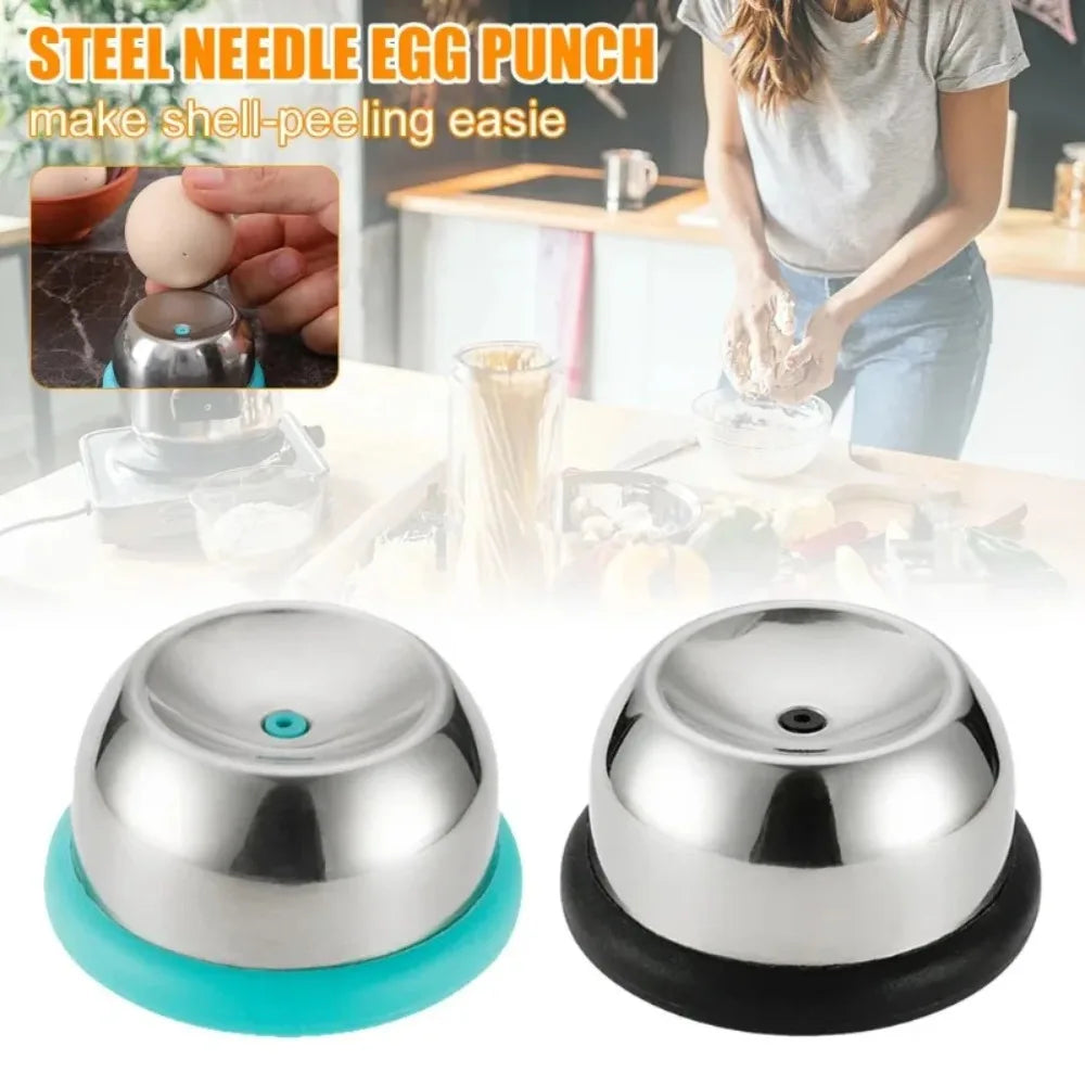 Stainless Steel Egg Piercer with Sturdy Base | FEB.WIND Egg Piercer Tool Nixie
