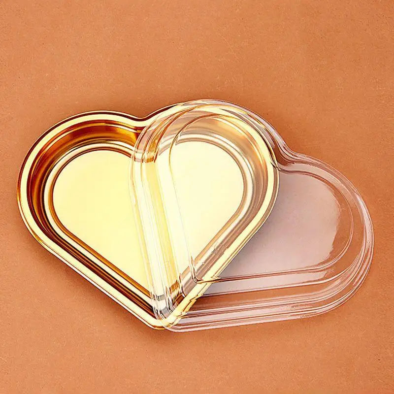 Heart-Shaped Snack Storage Boxes with Lid – Set of 3 Snack Storage Boxes Nixie