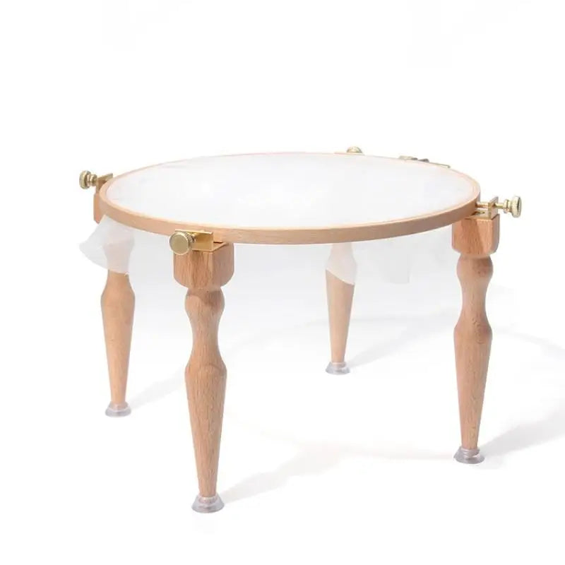 Adjustable Wooden Embroidery Hoop Stand for Cross Stitch Embroidery Hoop Stand Nixie