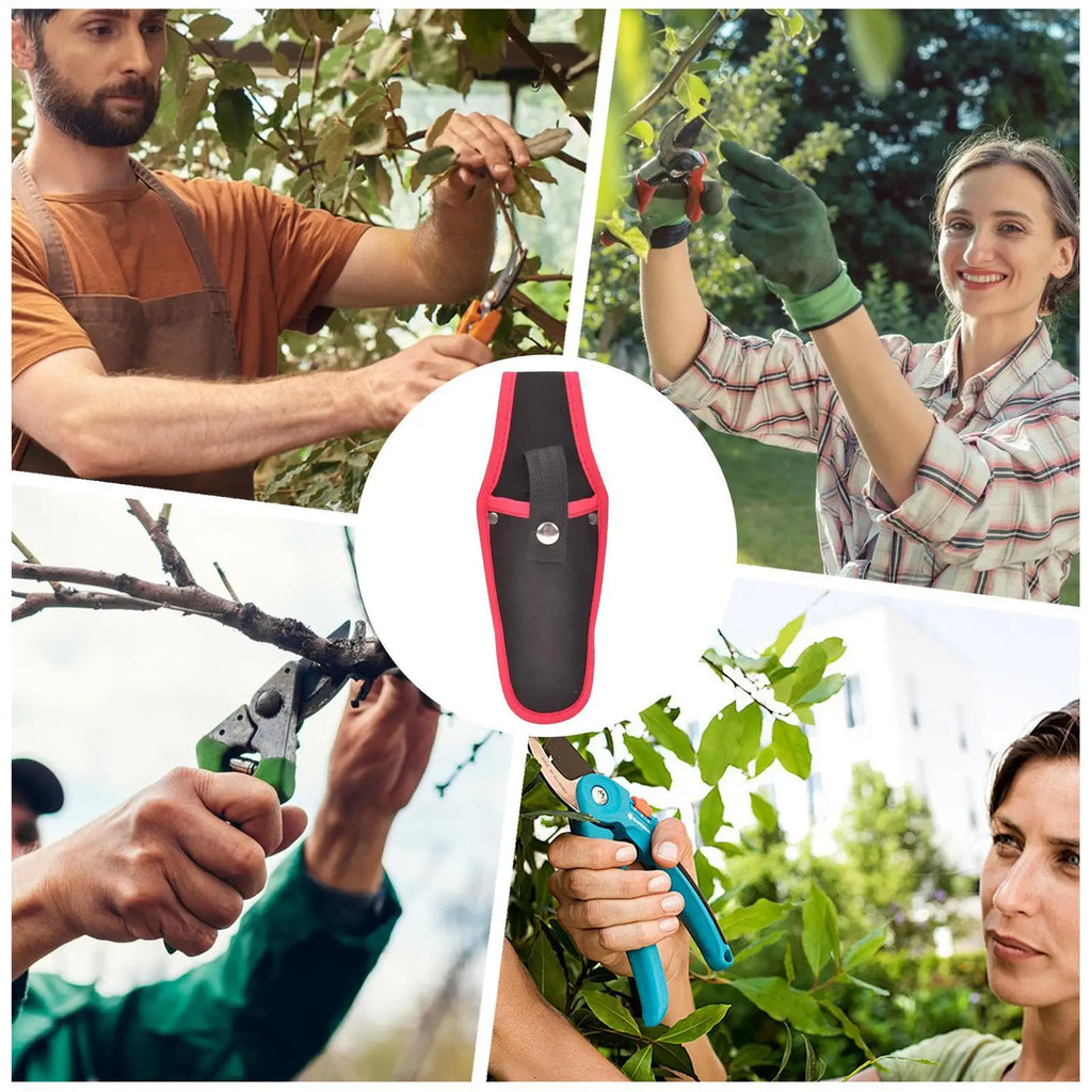 Canvas Pruner Sheath Holster – Gardening Scissor Tool Bag Pruner Tool Holster Nixie