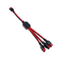 45A 14AWG Solar Panel Power Splitter Cable – 1 to 2 & 1 to 3 Solar Power Cable Nixie 1 to 3