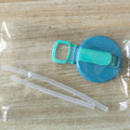 Reusable Soft Drink Can Lid with Straw – Soda & Juice Drink Can Lid Nixie Blue