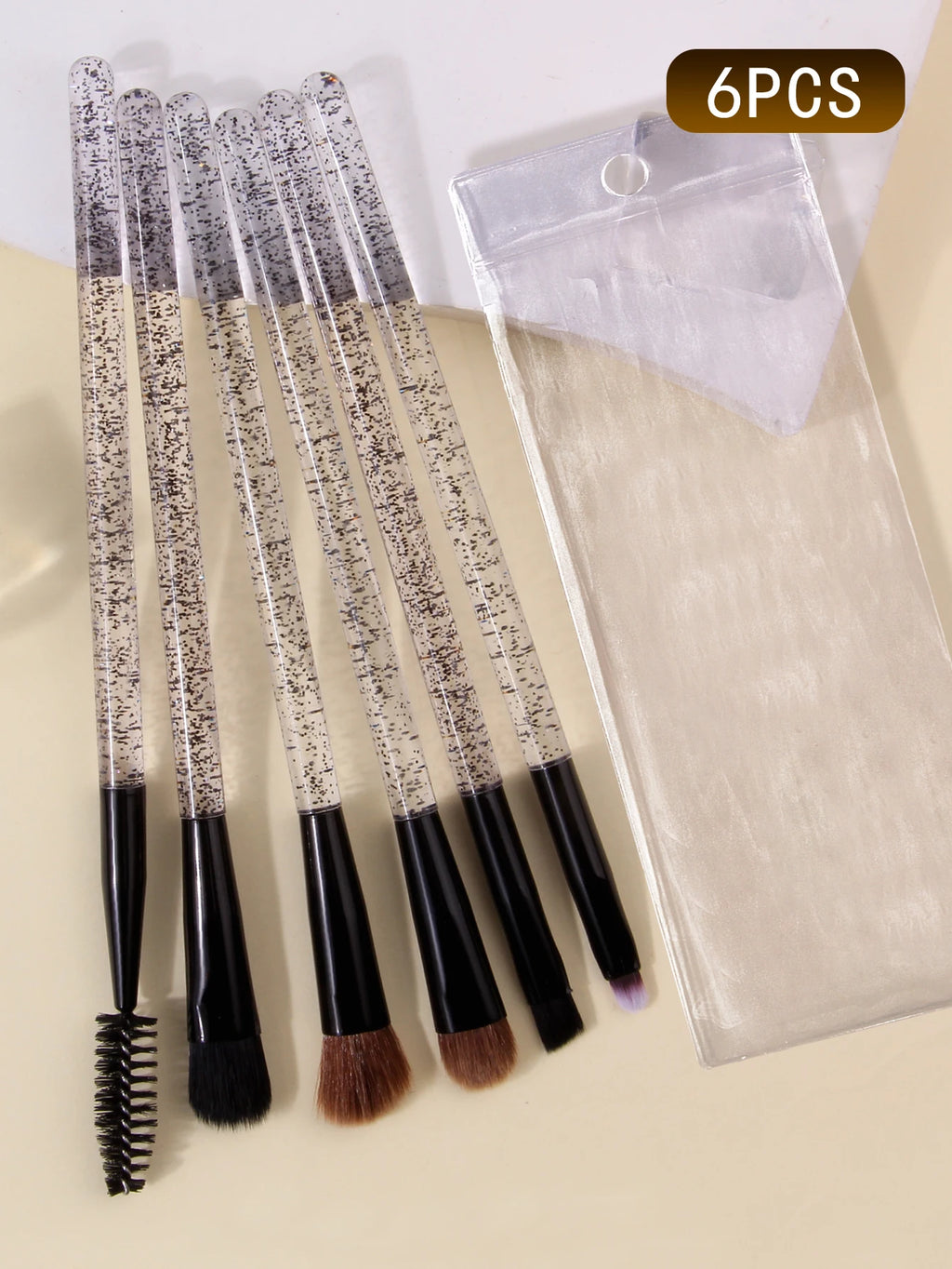 6PCS Makeup Brush Set with Storage Bag – Soft Bristles Makeup Brush Set Nixie